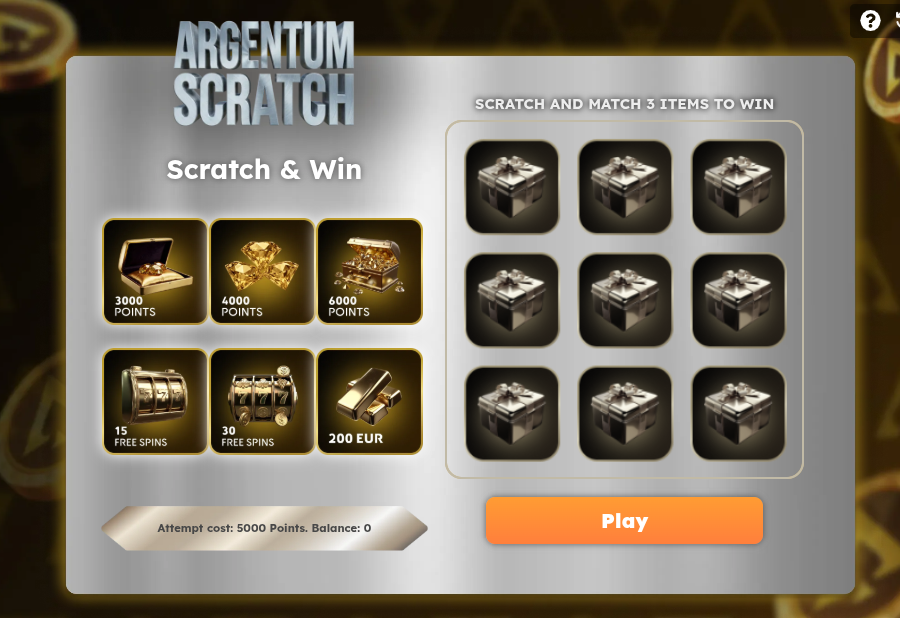Mini Game Aureonplay Casino